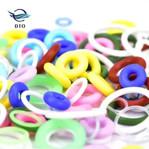 DTO black o-type silicone sealing ring high temperature resistant waterproof dust proof o-type sealing ring