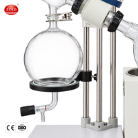 Rotavapor de Laboratorio Mini de 5 Litros, Evaporador Rotatorio al Vacío con Extractor Soxhlet