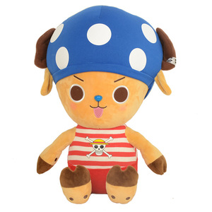 Nhật Bản Luffy Anime hình người hâm mộ khỉ mềm Quà Tặng nhồi bông lấy máy búp bê mũ bơi Chopper sang trọng - Product Image 1