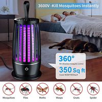 Piège à moustiques électrique UV portable en gros, style cage, pour maison, jardin, terrasse