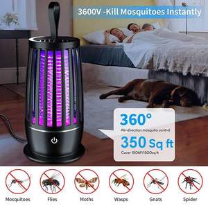 Trampa Eléctrica para Mosquitos UV, Trampa para Insectos Portátil Tipo Jaula, Mata Mosquitos para Hogar, Jardín y Patio, Venta al Por Mayor - Product Image 3