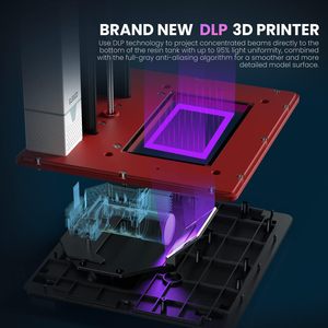 Elegoo MARS 4 DLP MARS 3D máy in 2W + Giờ Tuổi thọ điện năng thấp & siêu yên tĩnh in ấn độ chính xác cao máy in - Product Image 2