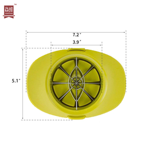 Dụng Cụ Cắt Cà Chua Táo Xoài Bằng Nhựa Thép Không Gỉ Giảm Giá Hấp Dẫn <span class=keywords><strong>Amazon</strong></span> Dụng Cụ Cắt Lát Táo Dụng Cụ Gia Đình - Product Image 5