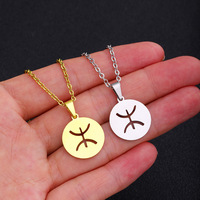 Ethlyn argent couleur/or couleur mode acier inoxydable berbère pendentif collier hommes et femmes afrique bijoux cadeau
