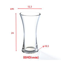 Umweltfreundlicher Transparenter Acryl-Blumenvasenhalter - Zeitgenössisches Design Langlebige Leichtgewichtige Große Blumenvase für