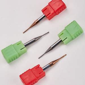 Hardmetalen Frees Diepe Groef Hrc60 2 Fluit 0.5Mm Hoge Precisie Oem/Odm Lange Hals Pulkruk Cnc Einde Molen - Product Image 2