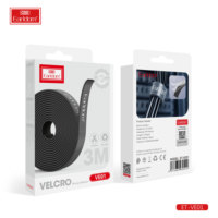 Attaches de câble autobloquantes portables Earldom en PP + flanelle avec fermeture auto-agrippante, support de ruban souple pour la gestion des câbles USB, forte adhérence