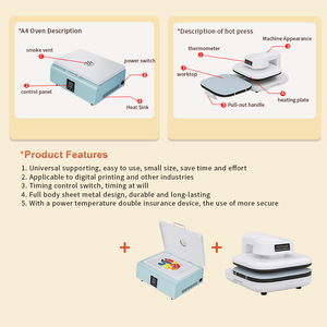 <span class=keywords><strong>Tutto</strong></span> il Necessario per la Stampa DTF: Stampante DTF A4, Forno, Pressa a Caldo, Inchiostro, Polvere, Pellicola, Assistenza Post-Vendita a Vita - Product Image 5