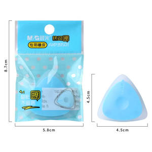 摩擦易擦除可擦铅笔橡皮擦橡胶热三角六角魔术办公室<span class=keywords><strong>M</strong></span> & G - Product Image 6