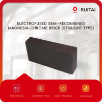 Brique de magnésie chromée sur mesure OEM ODM haute performance, matériau réfractaire premium pour fours de raffinage de l'industrie métallurgique