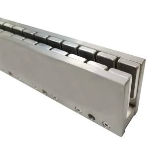 कम शोर रैखिक एक्सेलेरेटर मोटर n35 नियोडिमियम चुंबकीय स्थायी ब्लॉक पैटर्न ग्रेड रैखिक एक्सेलेरेटर मोटर ndfb चुंबक - Product Image 1