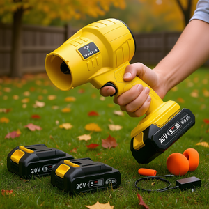 Soplador de Hojas Inalámbrico Tront K 20V con Batería de 5.0Ah, Soplador de Jardín Portátil de Alta Potencia con Tecnología Turbo Jet - Product Image 2