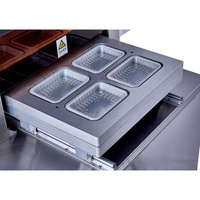 Máquina de Envasado de Alimentos en Bandeja con Atmósfera Modificada, Selladora de Bandejas con Inyección de Gas para Carne, Zhejiang Ruibao