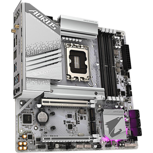 Carte mère Z790M AX ICE LGA 1700 Z790 M-ATX avec DDR5, USB 3.2 Gen2X2 Type-C, Wi-Fi 6E, 2.5GbE LAN Z790M AX - Product Image 3