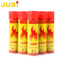 Briquet métallique classique personnalisé en usine, avec logo, remplissage universel de gaz, grande capacité, haute pureté, allumage à flamme nue au butane