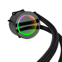 Système de refroidissement liquide pour processeur AIO 360 mm avec ventilateur ARGB PWM, radiateur en aluminium, compatible avec les sockets Intel et AMD, OEM ODM
