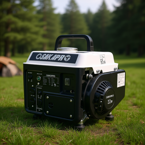 Osakapro Portable <b>Generator</b> 900W 4 Stroke Ohv Engine <b>Gas</b> Oil Hybrid 4.2L Fuel Tank 60 Hz Frequency Conversion - Product Image 2