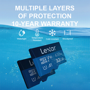 Tarjeta de memoria Lexar 633X original, 32GB, 512GB, tarjeta Micro TF SD, 128GB hasta 100 M/S, tarjeta Flash SD de 256GB para <span class=keywords><strong>PC</strong></span> - Product Image 4