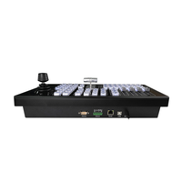 Console de contrôle de streaming vidéo en direct EZOLEN EZ-JK105VB VMix avec joystick à 3 axes à effet Hall pour traduction et interprétation simultanée