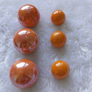 Billes de canon en céramique pour machines de jeu en gros - billes en porcelaine rouges, jaunes, blanches, noires, bleues et vertes - Product Image 2