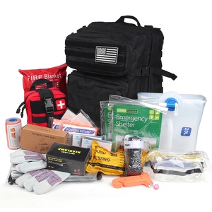 Kit de Supervivencia de Emergencia para 72 Horas, Equipo de Supervivencia en la Naturaleza, Impermeable y con Botiquín de Primeros Auxilios, Listo para Terremotos y Desastres - Product Image 2