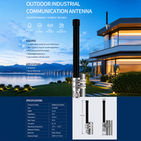 Antena de Fibra Óptica Omnidireccional Vertical para Exteriores, Lora 868MHz 915MHz, Impermeable, Resistente a los Rayos UV, Alta Ganancia 3dbi 8dbi 10dbi 12dbi