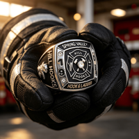 Souvenirs d'anniversaire de qualité supérieure, cadeaux, nouveaux produits, alliage d'aluminium, bague unique, anneaux de championnat personnalisés