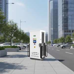 Supercargador de CC de 240 kW con Conector Cuádruple HJ Industrial para Flotas de Autobuses Eléctricos, Depósitos y Terminales Logísticas - Product Image 3