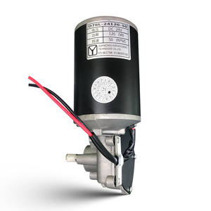 Wewin Custom <span class=keywords><strong>D76</strong></span> 24V 120W 40Rpm Micro réducteur à vis sans fin Moteur à engrenages à réduction lente DC pour meubles de bureau modernes - Product Image 2
