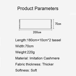 Écharpe en fausse fourrure imprimé léopard en gros - Châle épais à franges, écharpe chaude d'hiver, style coréen vintage pour femme - Product Image 6