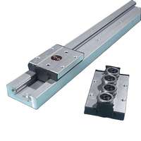 Riel Lineal de Doble Eje SGR de Alta Velocidad y Silencioso, Bloque Deslizante de Rodillos SGR, Riel Lineal de Aluminio para Máquina Láser CNC