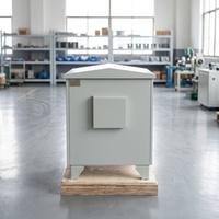 Transformateur triphasé de type sec 10KVA 20KVA 30KVA 50KVA avec boîtier métallique étanche, transformateur d'isolement extérieur