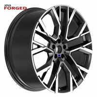Nuevas Llantas de Aluminio Forjado Personalizadas Cromadas 20x12 24x12 24x14 26x12 26x14 para Camioneta, 8 Agujeros, 22x12 25mm 40mm F-150, 4 Piezas, Acabado Negro