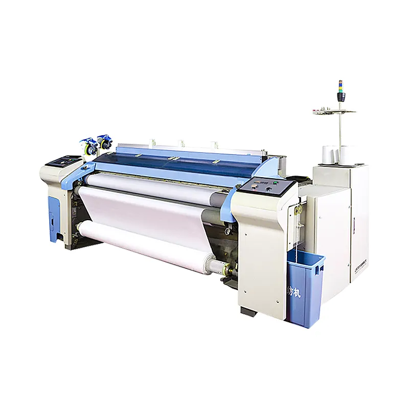 Yeni 190cm tekstil dokuma makinesi Cam su-jet tezgah ikinci el water-jet su jeti dokuma tezgahı dokuma makinesi jakarlı ile satılık