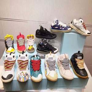 Zapatillas de Lujo Personalizadas de Alta Gama Lanvens con Correa Monk, Parte Superior Textil de Alta Calidad para Hombre y Mujer, Tendencia de Moda Genuina - Product Image 1