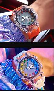 Ga2100 Gm2100 Ga110 Série <span class=keywords><strong>G</strong></span> Montre de sport Style choc Noir Blanc Plastique Transparent Boîtier Double Affichage Unisexe 20m Eau - Product Image 5