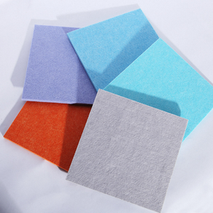 Siêu chống cháy tiếng ồn hủy bỏ sợi polyester vật nuôi cảm thấy âm thanh hội đồng quản trị âm thanh hấp thụ tường tấm trang trí - Product Image 2