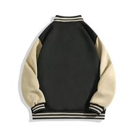 Veste de baseball personnalisée pas chère à blocs de couleur pour hommes, veste de sport unie en satin de haute qualité, style designer, veste universitaire artistique