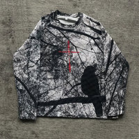 T-shirt à manches courtes en coton 100% imprimé numérique personnalisé pour homme, tissu jersey épais et lourd, impression numérique directe, coupe ample et carrée