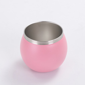 En stock forme de boule Emode Argentin Mate Set pour Yerba Mate 18/8 Acier Inoxydable Double Paroi Mate Cup Noir 8OZ 304 Mug - Product Image 5