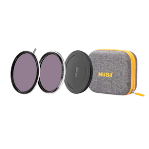Kit NISI Swift VND True Color Variable ND Vario 1-5 Stops + ND16 + Capuchon d'objectif + Pochette de transport pour filtres d'objectif d'appareil photo 67 72 77 82 95 - Product Image 1