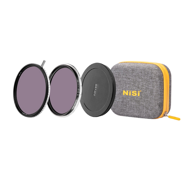 NISI Swift VND Kit True Color Variable Nd Vario 1-5stops+nd16+lens Cap+caddy Pouch for 67 72 77 82 95 Camera Lens Filter