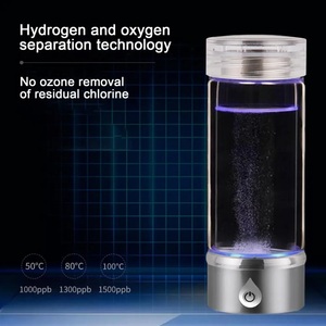 Ionizador <span class=keywords><strong>de</strong></span> agua transparente Taza <span class=keywords><strong>de</strong></span> agua rica en hidrógeno portátil Generador <span class=keywords><strong>de</strong></span> botella <span class=keywords><strong>de</strong></span> agua <span class=keywords><strong>de</strong></span> hidrógeno con electrólisis rápida para la salud - Product Image 4