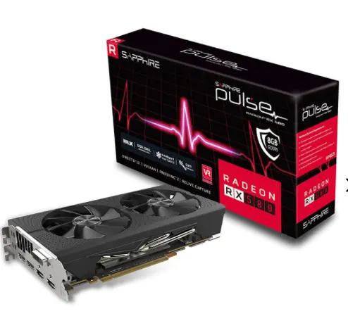 Заводская цена, б/у AMD RX 580 8 ГБ DDR5 Sapphire Radeon RX580, б/у устройство для Рига графической карты