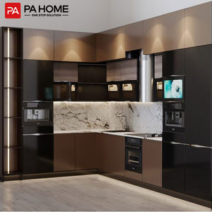 Projet d'hôtel de matériaux MDF commerciaux PA stockage automatique design compact petites <span class=keywords><strong>mini</strong></span> armoires de meubles de <span class=keywords><strong>cuisine</strong></span> - Product Image 1