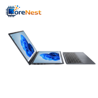 Portátil CoreNest de 14 Pulgadas con Pantalla Táctil Dual, Intel Core I7 1270P, Teclado Magnético, para Oficina y Negocios