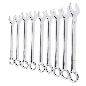 MAXPOWER extra long CRV chrome vanadium steel combination wrenches maintenance tool