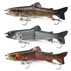 Nouveau, le plus réaliste, sculpté à la main, corps vif, <span class=keywords><strong>leurre</strong></span> fait à la main, deux sections, planeur, appât, boîte, <span class=keywords><strong>leurre</strong></span> de pêche - Product Image 1