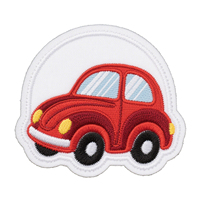 Patch de support thermocollant en forme d'ours personnalisé direct d'usine patchs brodés de poisson de fruits pour la décoration de vêtements