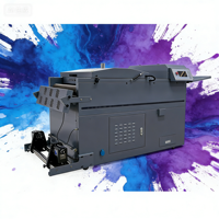 Nouvelle imprimante DTF automatique haute résolution 24 pouces (60 cm) à double tête I3200 avec système de secouage, machine d'impression numérique pour film PET thermique